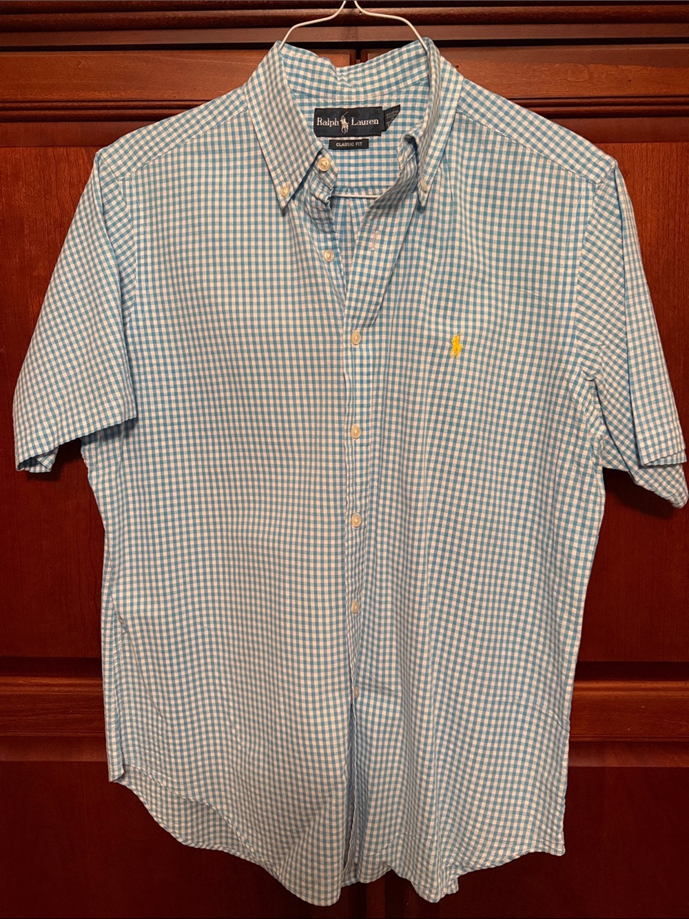 Ralph Lauren short sleeve burton down.
